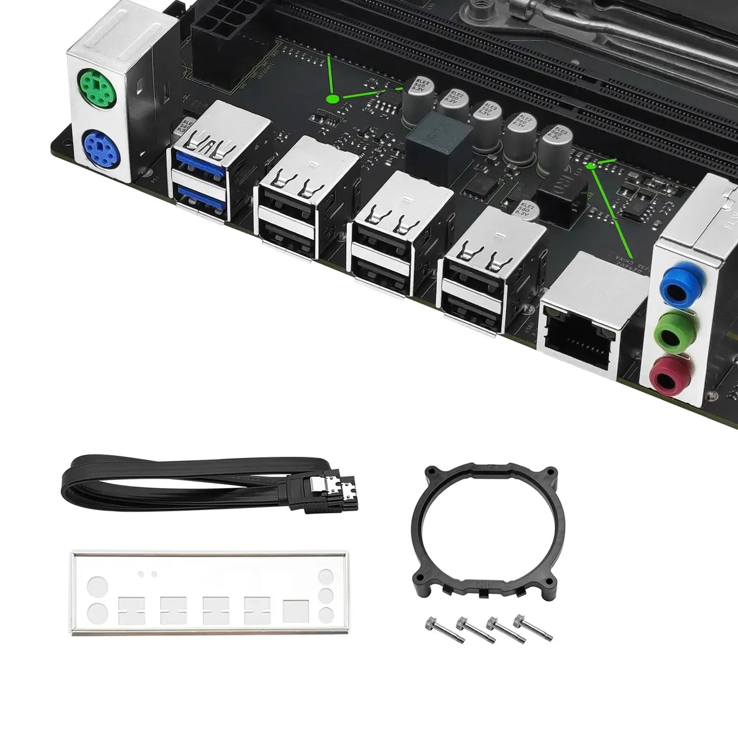 E5 MR9A V1.0 X99 Motherboard Support LGA 2011-3 Xeon E5 V3 V4 CPU Processor DDR4 RAM Memory ATX NVME M.2 USB3.0