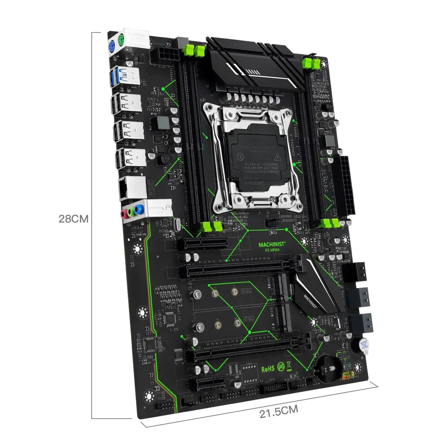 E5 MR9A V1.0 X99 Motherboard Support LGA 2011-3 Xeon E5 V3 V4 CPU Processor DDR4 RAM Memory ATX NVME M.2 USB3.0