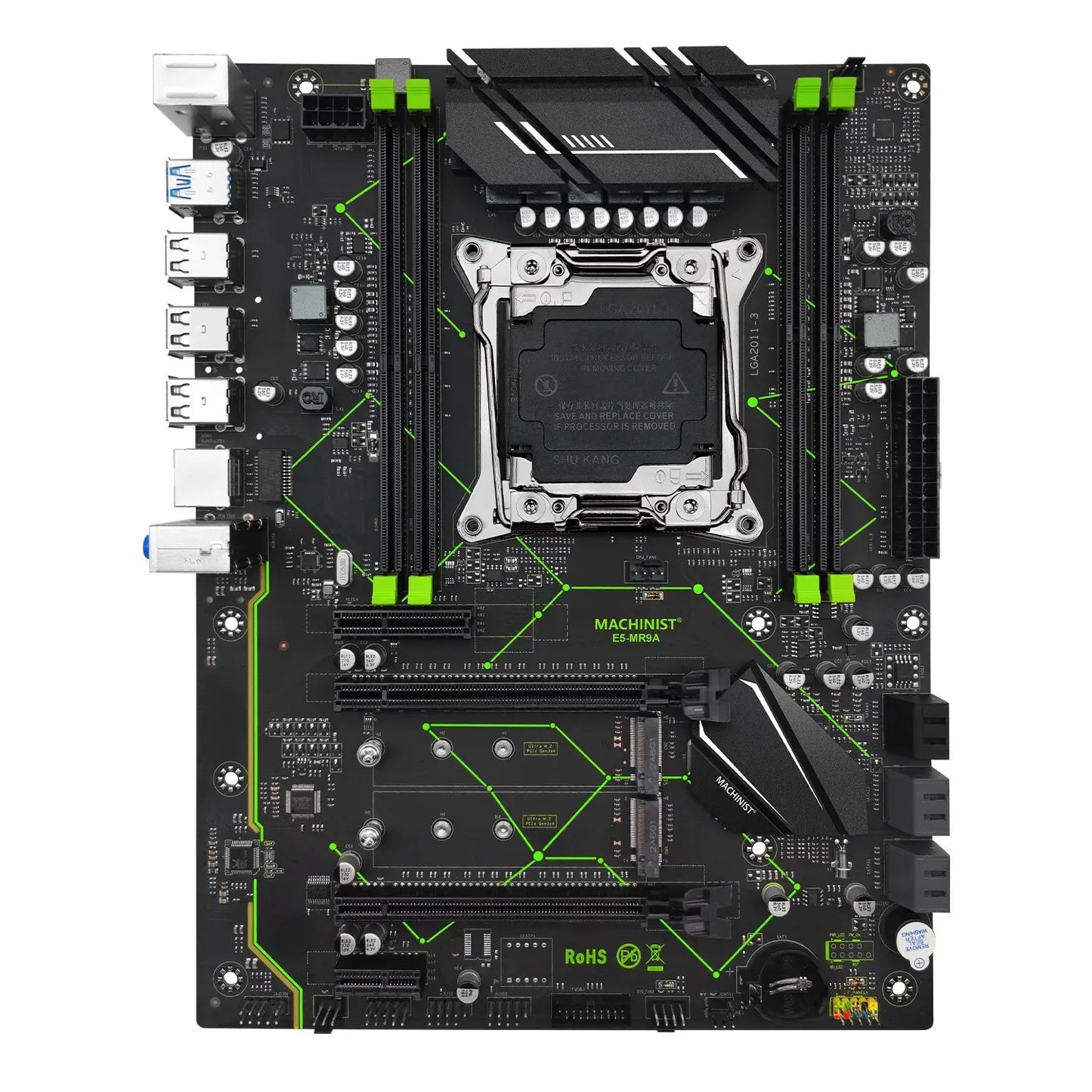 E5 MR9A V1.0 X99 Motherboard Support LGA 2011-3 Xeon E5 V3 V4 CPU Processor DDR4 RAM Memory ATX NVME M.2 USB3.0