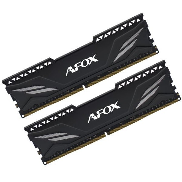 Pamieć PC - DDR4 32GB (2x16GB) Gaming 3200MHz CL16 XMP2 Black AFOX (AFLD432PH1CADB)