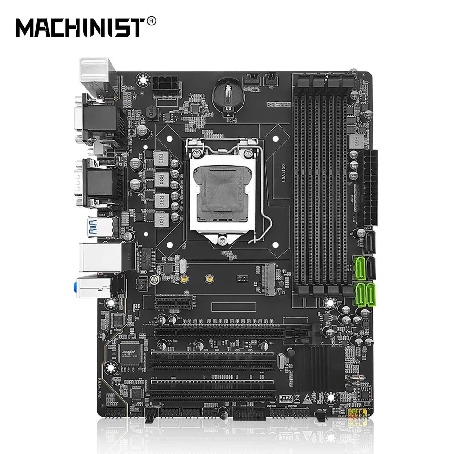 B85M PRO Motherboard Support LGA 1150 Intel Core I3 I5 I7 CPU DDR3 RAM Memory M.2 Slot