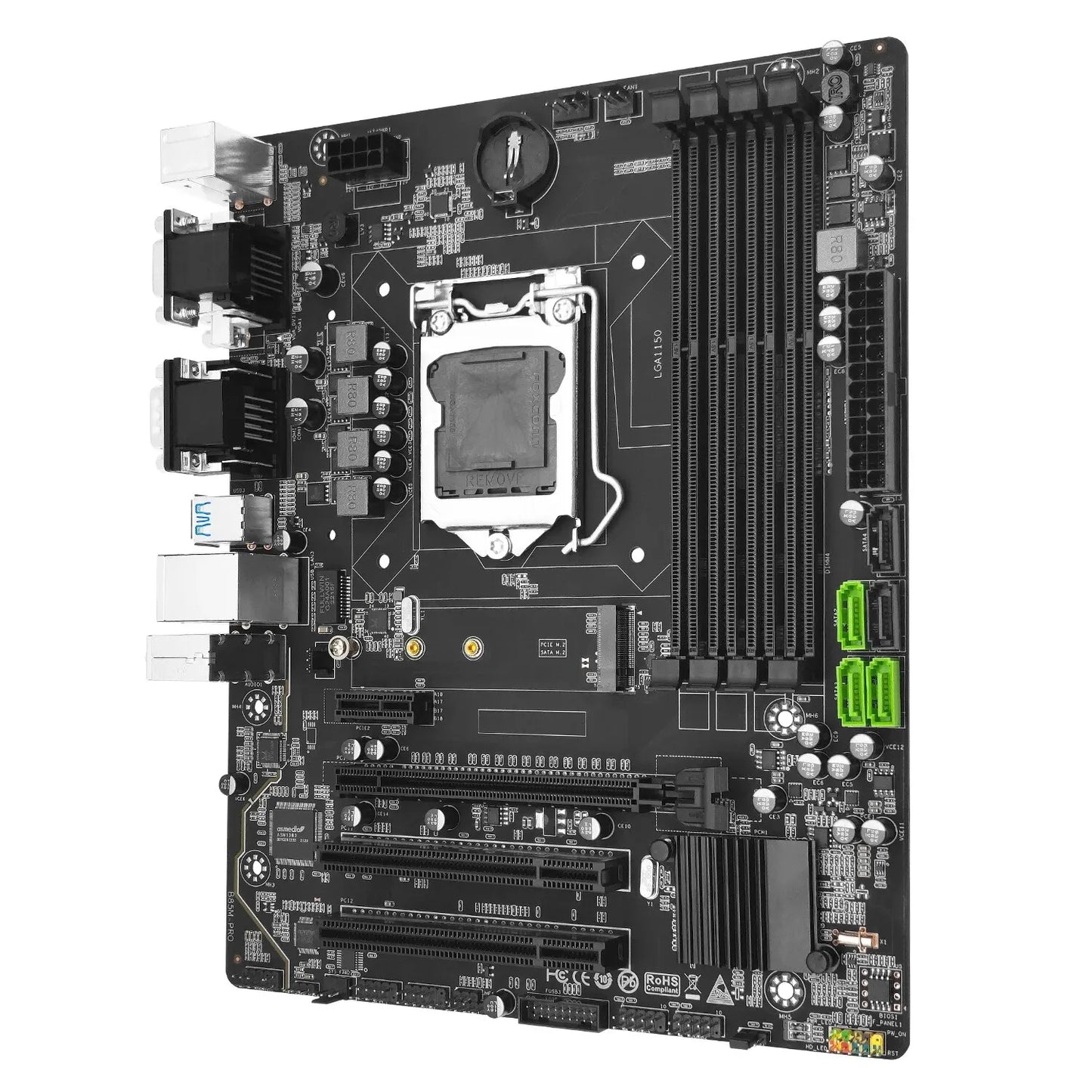 B85M PRO Motherboard Support LGA 1150 Intel Core I3 I5 I7 CPU DDR3 RAM Memory M.2 Slot