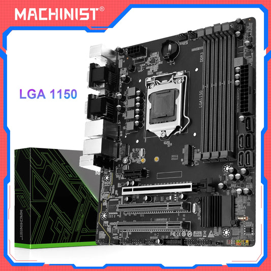 H97M PRO Motherboard Support LGA 1150 Intel Core I3 I5 I7 E3 CPU DDR3 RAM SATA3.0 USB3.0 NVME NGFF M.2 M-ATX