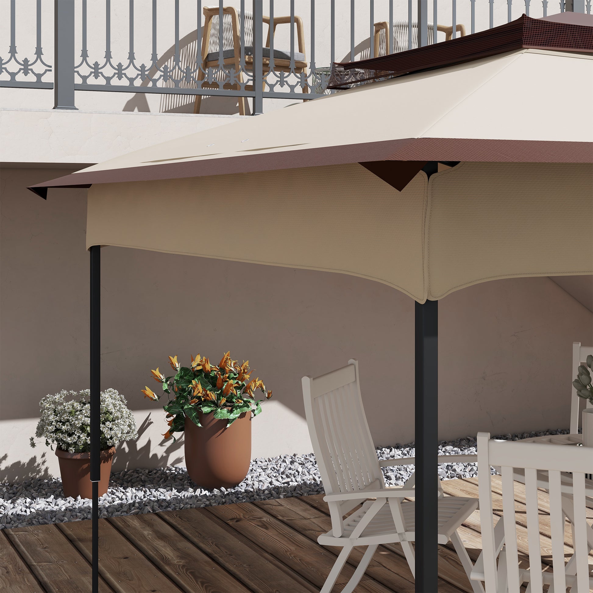 3.25Mx3.25M Pop up Gazebo Roof Replacement, 30+ UV Protection
