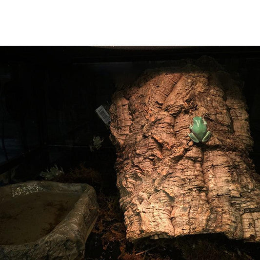 Reptile Hideaway Haven: Natural Cork Bark Climbing And Hiding Spot For Reptiles