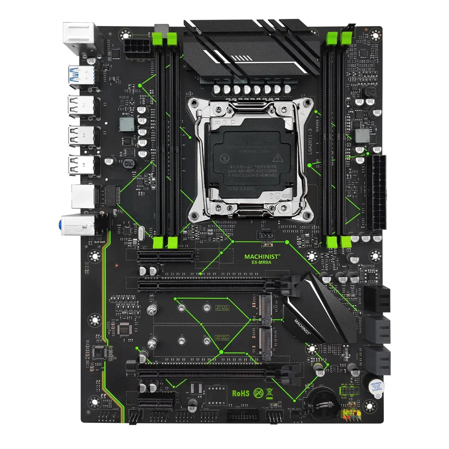 E5 MR9A V1.0 X99 Motherboard Support LGA 2011-3 Xeon E5 V3 V4 CPU Processor DDR4 RAM Memory ATX NVME M.2 USB3.0