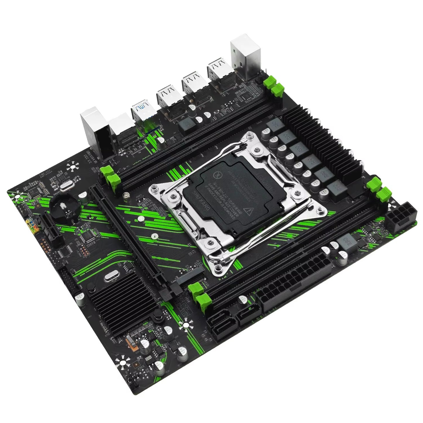 X99 Motherboard X99 PR9 Support LGA 2011-3 Intel Xeon E5 V3&V4 CPU DDR4 RAM SATA/NVME M.2 Slot