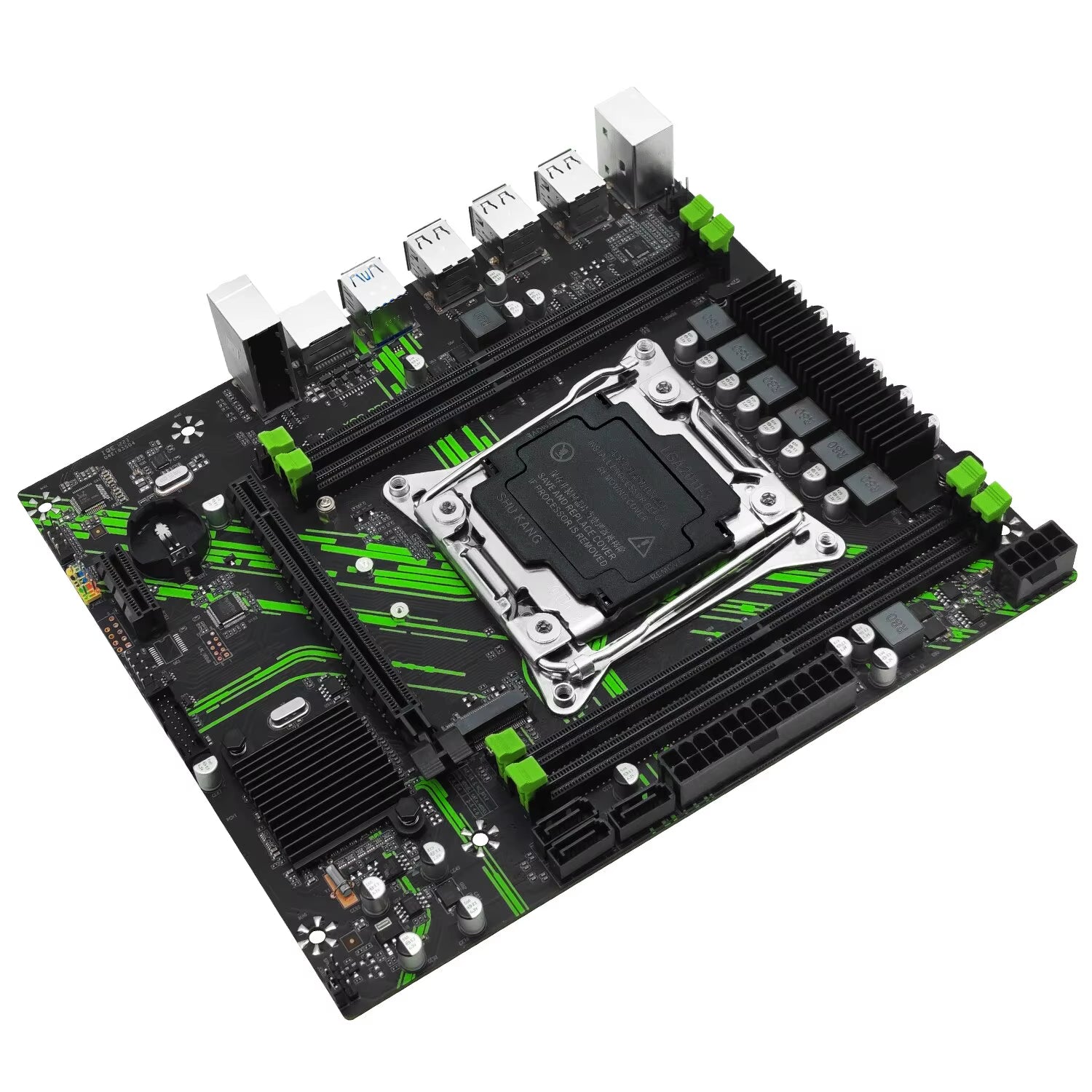 X99 Motherboard X99 PR9 Support LGA 2011-3 Intel Xeon E5 V3&V4 CPU DDR4 RAM SATA/NVME M.2 Slot