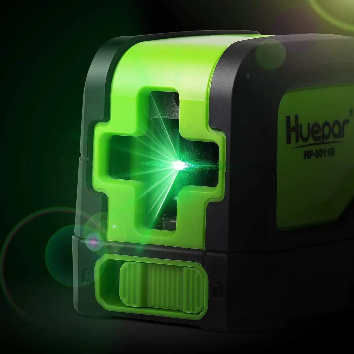 9011G 2 Lines Laser Level Self Levelling (4 Degrees) Green Beam Laser Horizontal & Vertical Cross-Line with Magnetic Base