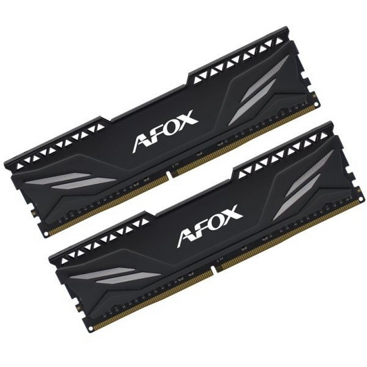 Pamieć PC - DDR4 32GB (2x16GB) Gaming 3200MHz CL16 XMP2 Black AFOX (AFLD432PH1CADB)
