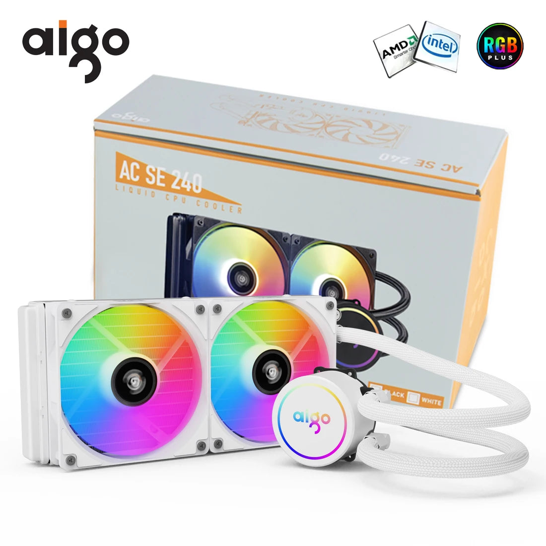 Water Cooler CPU Cooling Computer RGB Water Cooling Heatsink Integrated CPU Cooler Fan Radiator LGA 1700/1151/2011/AM3+/AM4