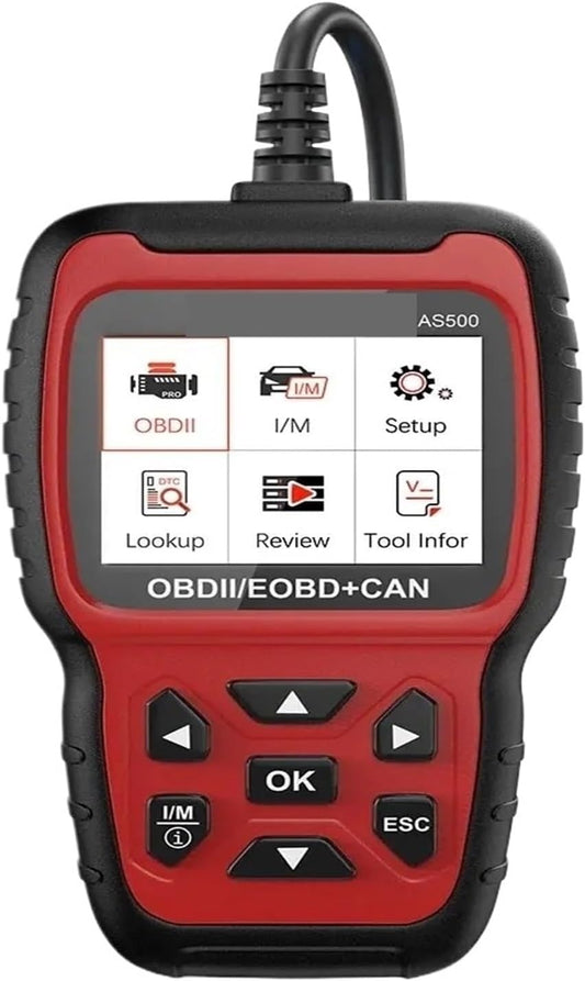 Car Diagnostic Scanner, AS500 OBD2 Scanner Engine Code Reader OBD Auto Diagnose Car Diagnostics Tool OBD2 Automotive Scanner for Car