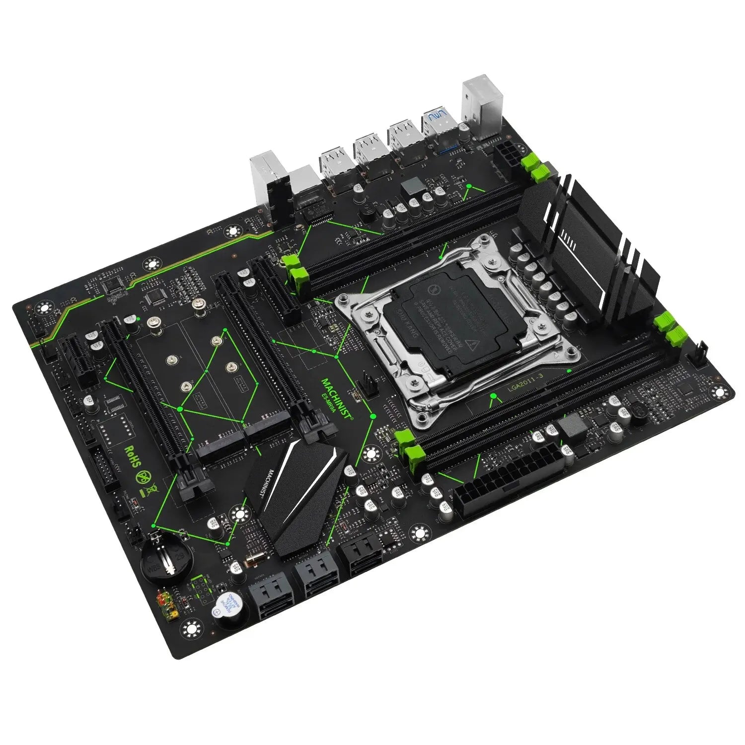 E5 MR9A V1.0 X99 Motherboard Support LGA 2011-3 Xeon E5 V3 V4 CPU Processor DDR4 RAM Memory ATX NVME M.2 USB3.0