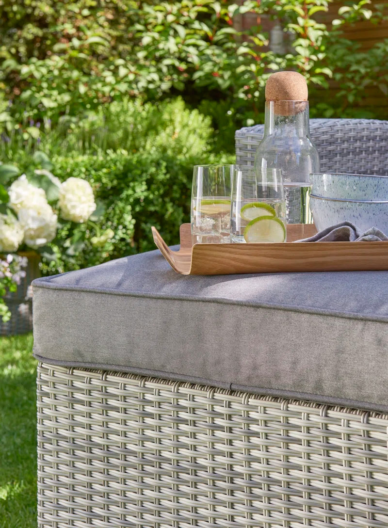 Abhijot Oxborough Pull-Out Outdoor Garden Sofa with Cushions