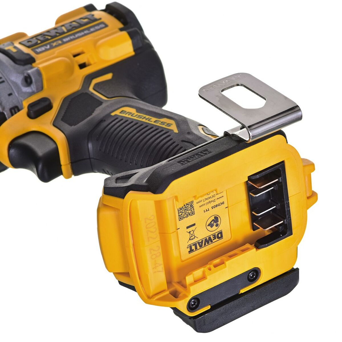 Electric screwdriver Dewalt DCD805P2T 90 nm