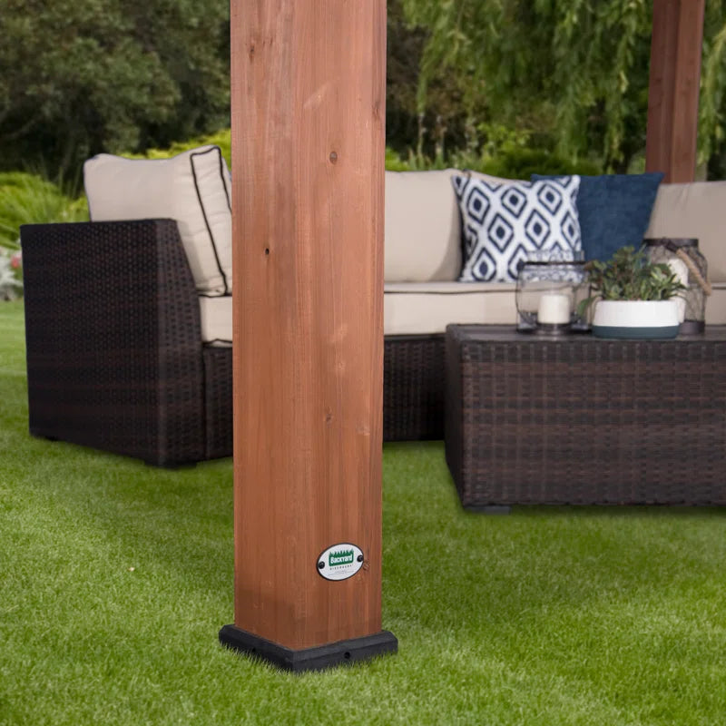 Cedar Wood Pergola 4.3M X 3M (14Ft X 10 Ft)