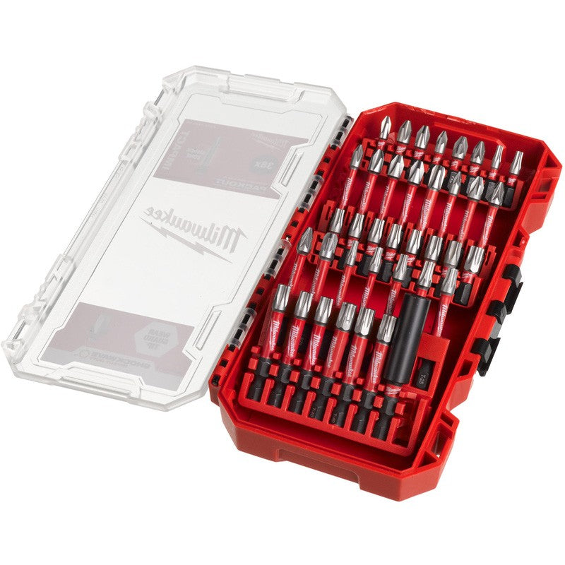 Milwaukee Shockwave Impact Duty Driver Bits (Set of 38) 4932492009