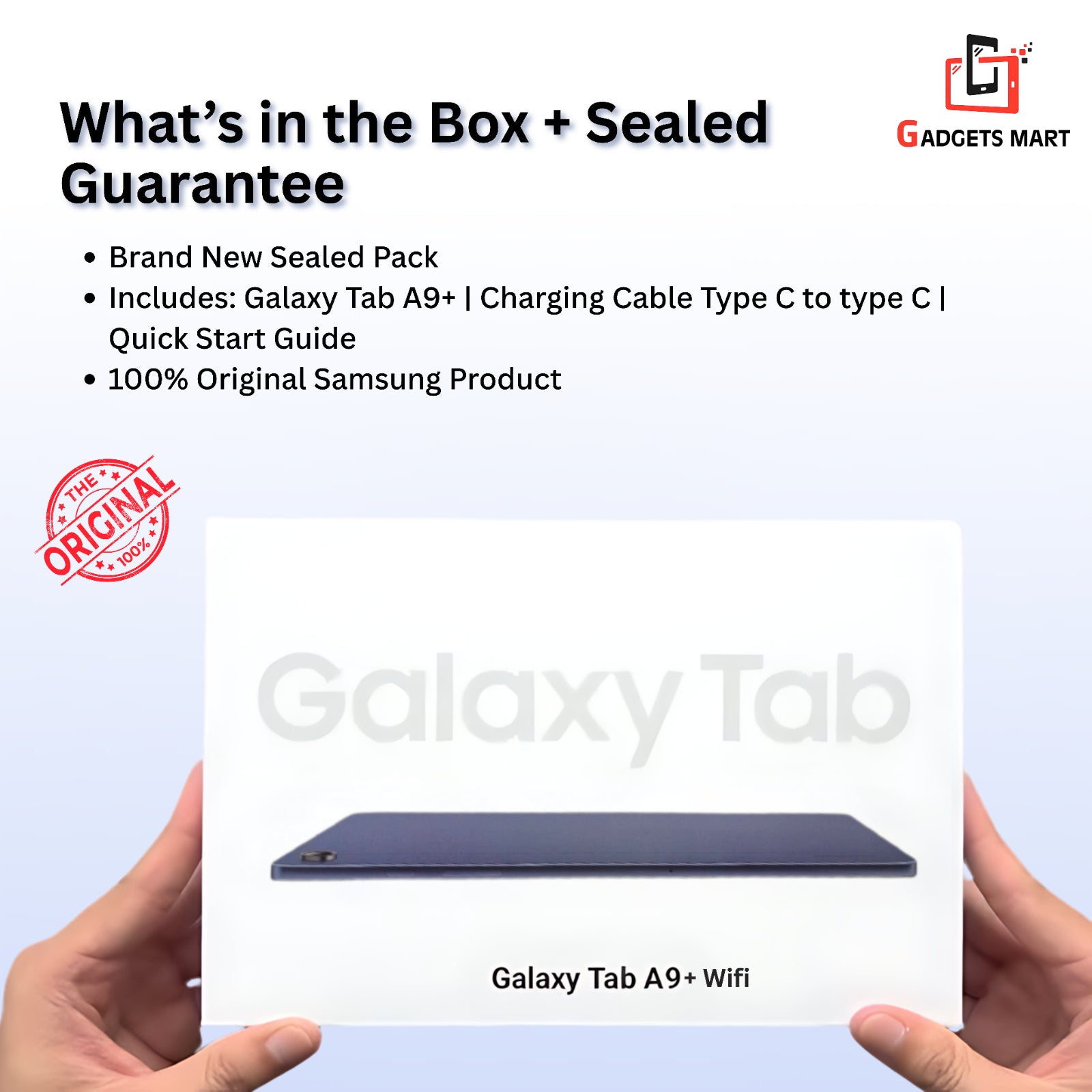 New Samsung Galaxy Tab A9+ plus 11"Inch Wifi-64Gb-128G