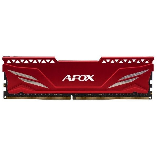 Pamięć PC - DDR4 16GB Gaming 3200MHz CL16 XMP2 Red AFOX (AFLD416PH1CA)