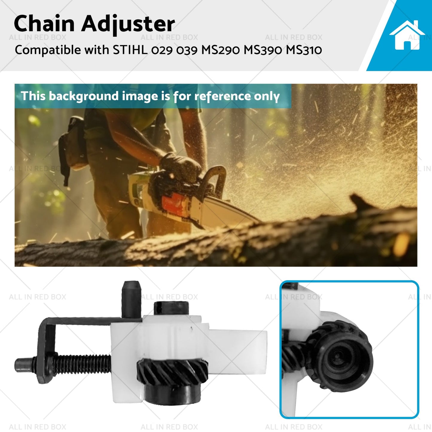 Suitable for Stihl MS290 MS390 029 039 Chainsaw Chain Adjuster 1127 007 1003