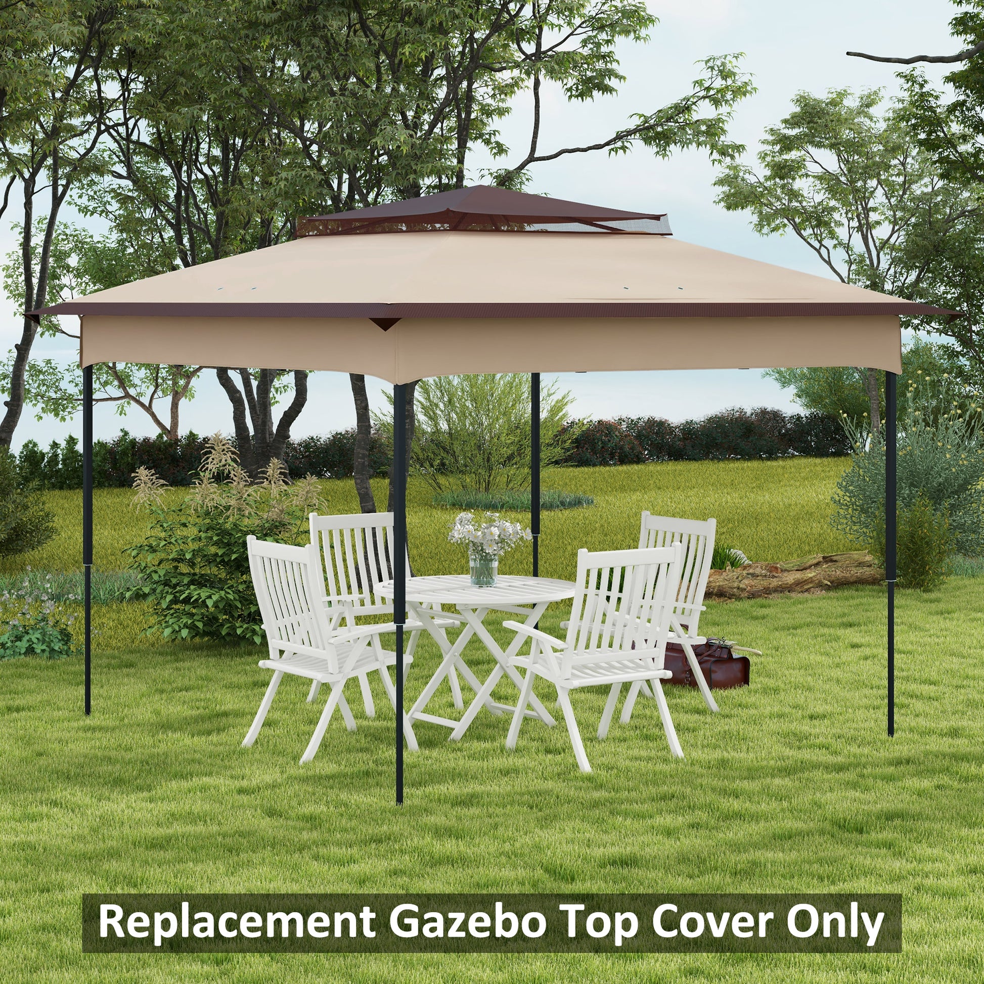3.25Mx3.25M Pop up Gazebo Roof Replacement, 30+ UV Protection