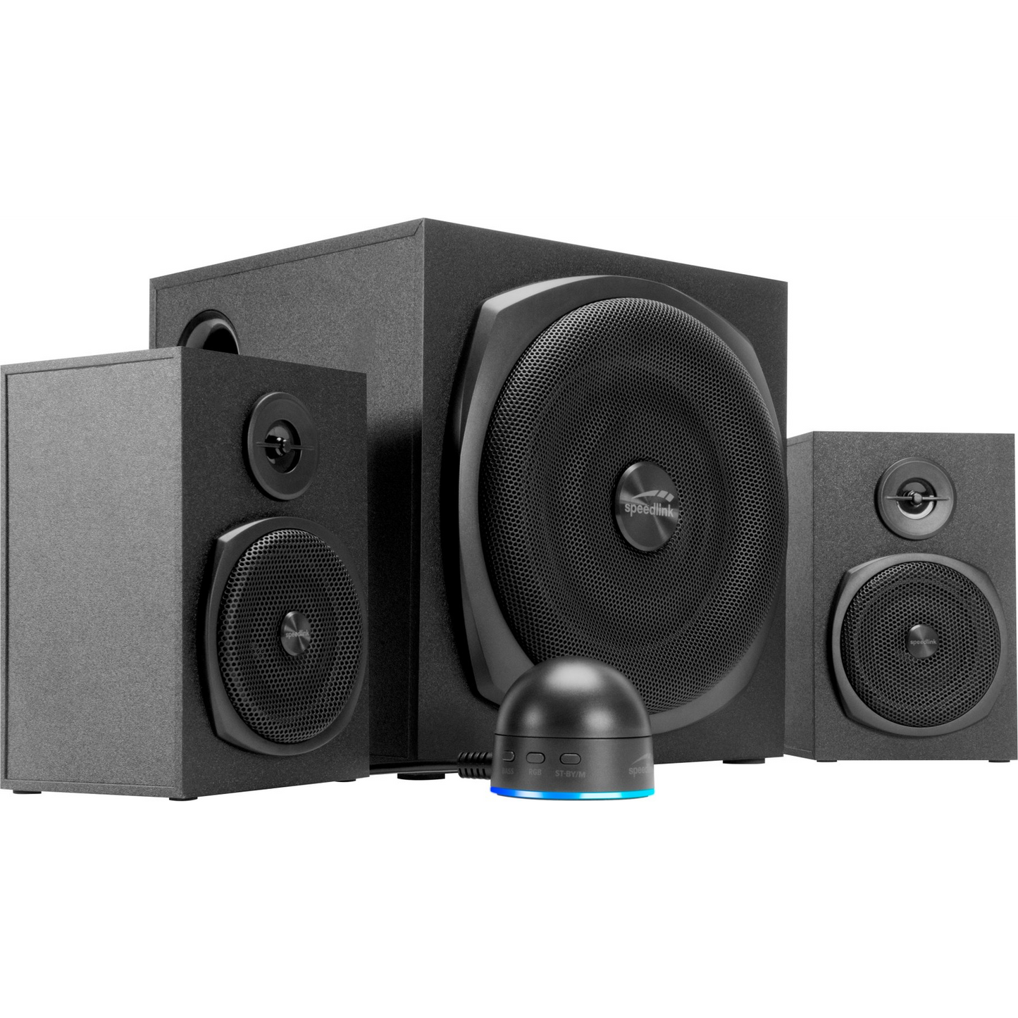 Speedlink Lautsprecher GRAVITY LT. 2.1 Subwoofer System sw retail (SL-820009-BK)