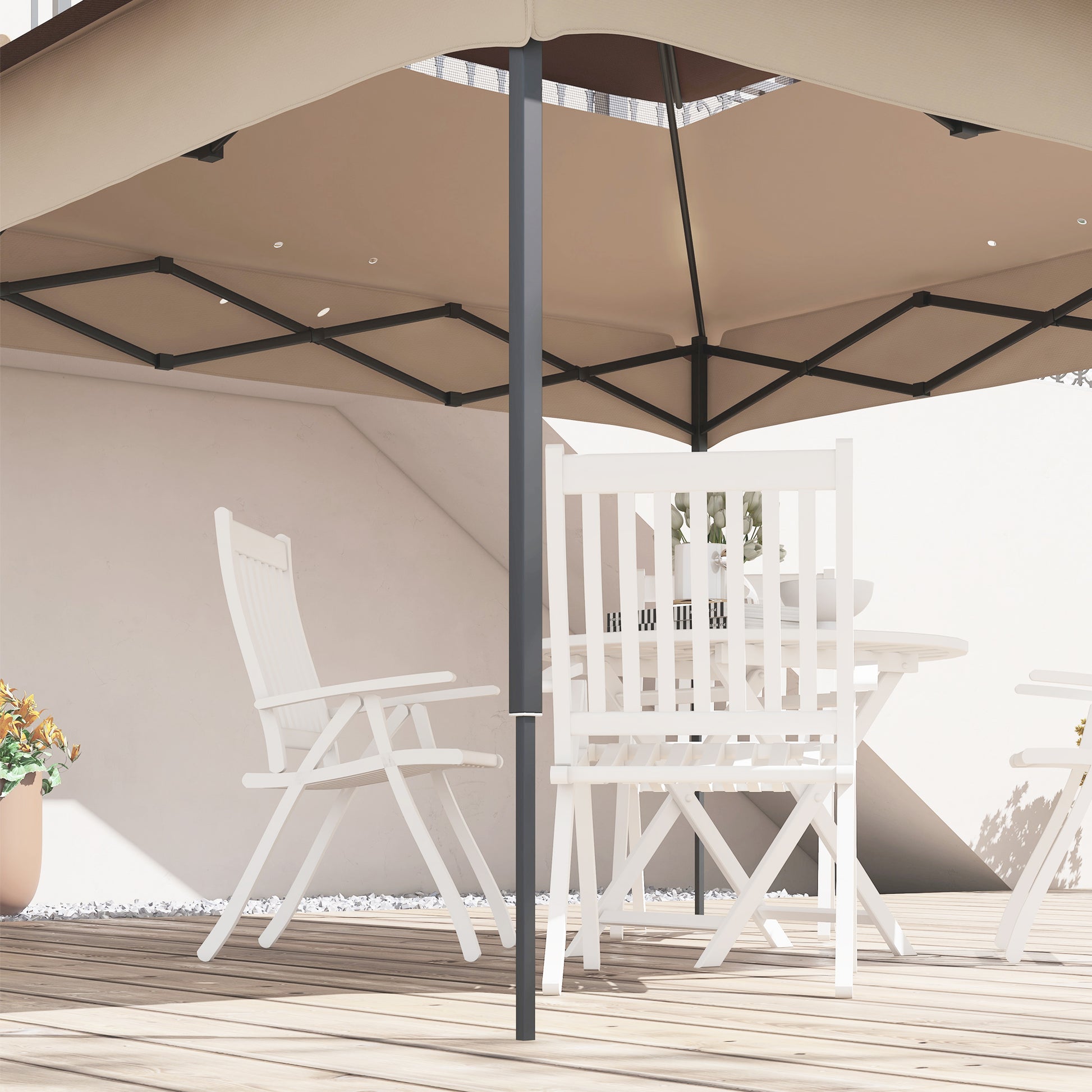 3.25Mx3.25M Pop up Gazebo Roof Replacement, 30+ UV Protection