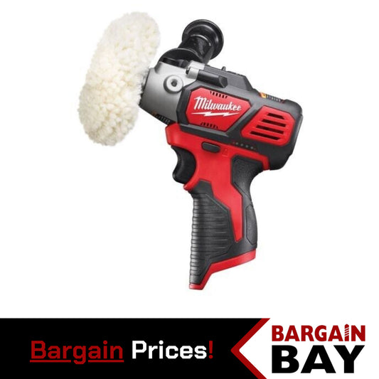 Milwaukee M12BPS-0 M12 12V Cordless Sub Compact Polisher / Sander Bare Unit