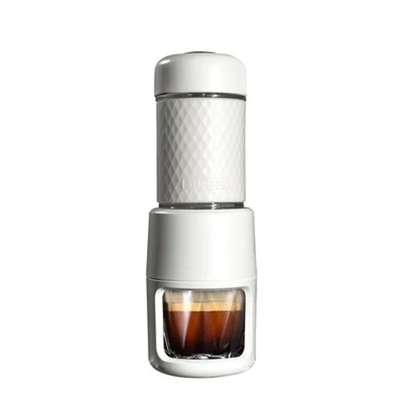 STARESSO Second Generation Coffee Powder Portable Outdoor Coffee Maker/15Bar Italian Concentrate Coffee Machine Manual Capsule