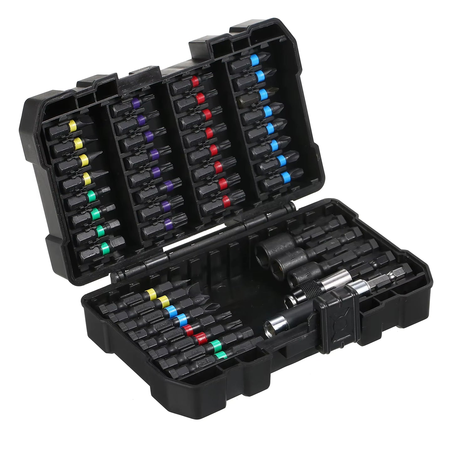 45PCS Drill Bit Set Screwdriver Bit Set Impact Driver Bit Set for Wood, Metal, Steel and Security Screwdriver Bits for Power Too