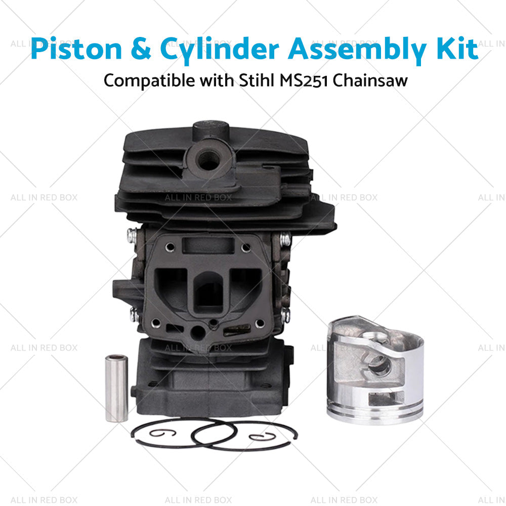 Piston  and  Cylinder Kit 44mm 1143 020 1207 Suitable For Stihl MS251 Chainsaw