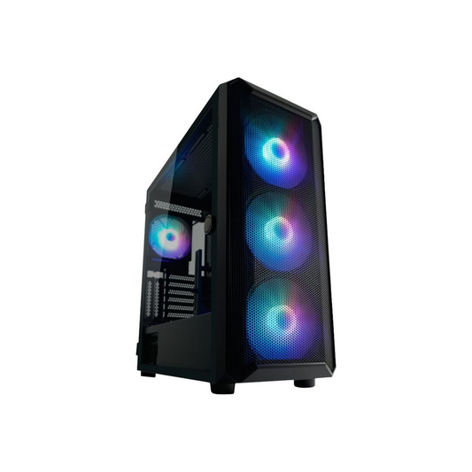 Carcasa PC, LC-Power, Geh Midi Gaming 804B Obsession, Negru (LC-804B-ON)
