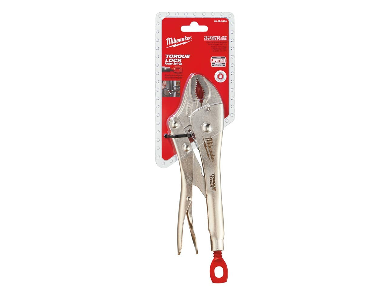 Milwaukee Torque Lock 254Mm / 10In Curved Jaw Locking Pliers 4932471725
