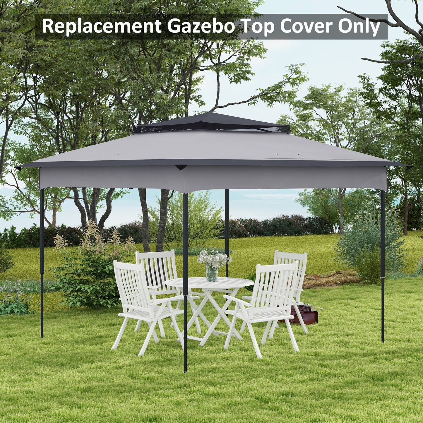 3.25Mx3.25M Pop up Gazebo Roof Replacement, 30+ UV Protection
