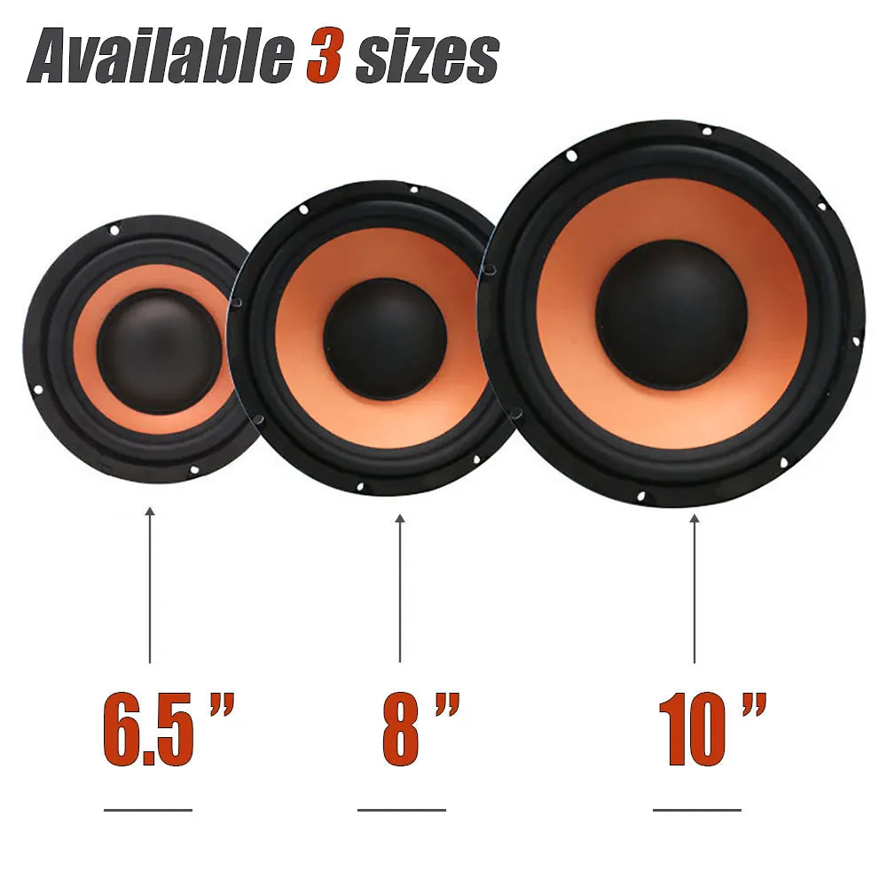 1Pc 6.5 Inch/8Inch/10Inch Car Bass Woofer Speaker 350W/600W/850W High Powered Core 4 Ohm for Car Stereo Refit