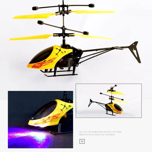 Compact Rechargeable RC Helicopter Drone