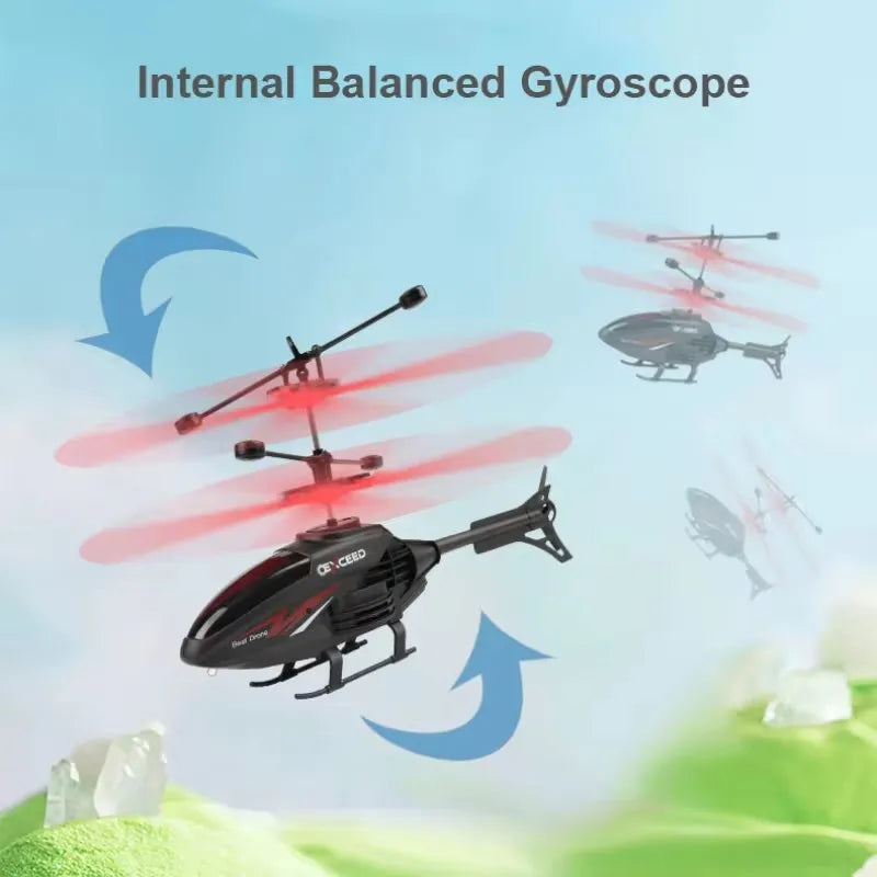 Gesture-Controlled Mini RC Helicopter