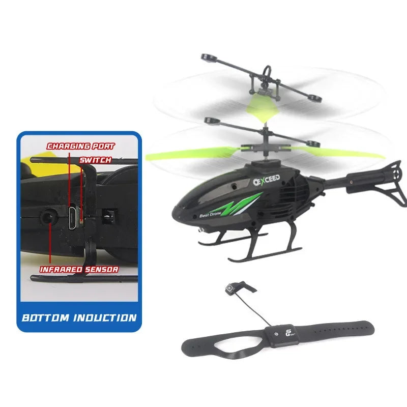 Induction Mini RC Helicopter