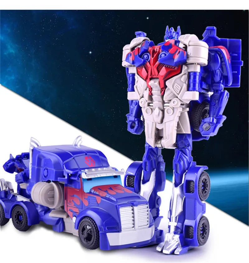 Metamorphic Car Action Doll Toy for Kids