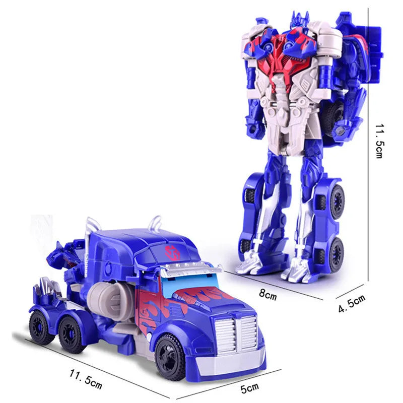 Metamorphic Car Action Doll Toy for Kids