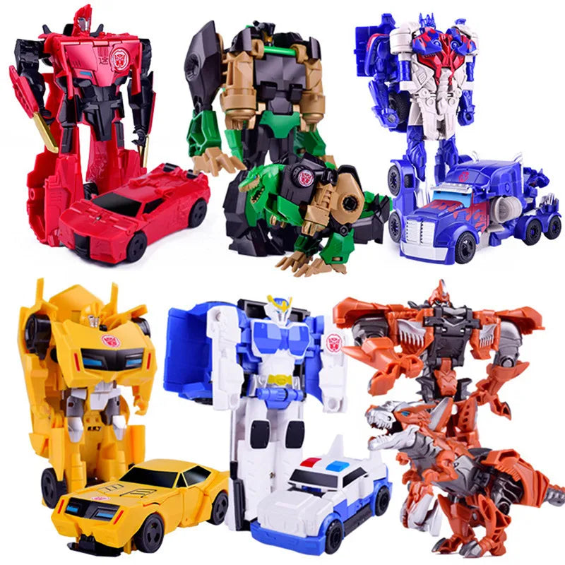 Metamorphic Car Action Doll Toy for Kids