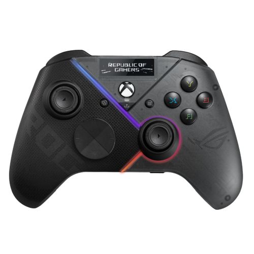 Asus ROG Raikiri Pro Wireless/Wired Game Controller for PC and Xbox, Extensive Customisation, ESS DAC, OLED Display-0
