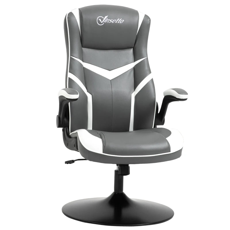 Grey Gaming Computer Desk Chair