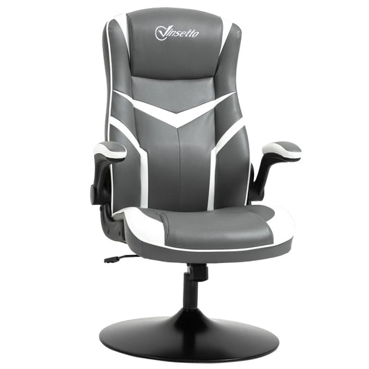 Grey Gaming Computer Desk Chair