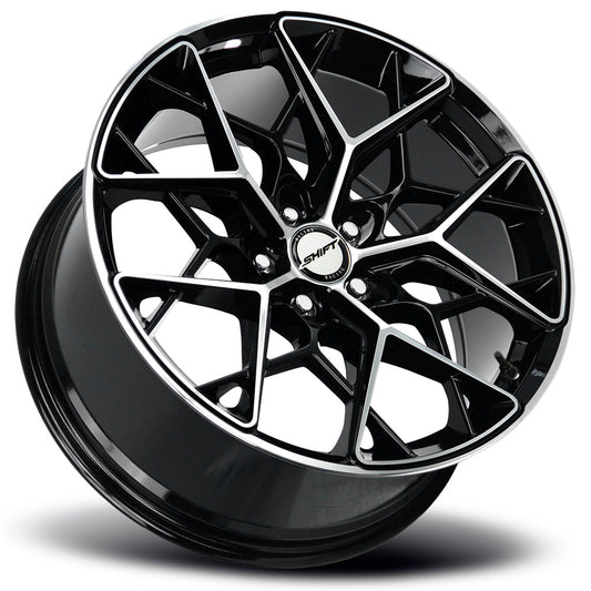 Piston Gloss Black Machined