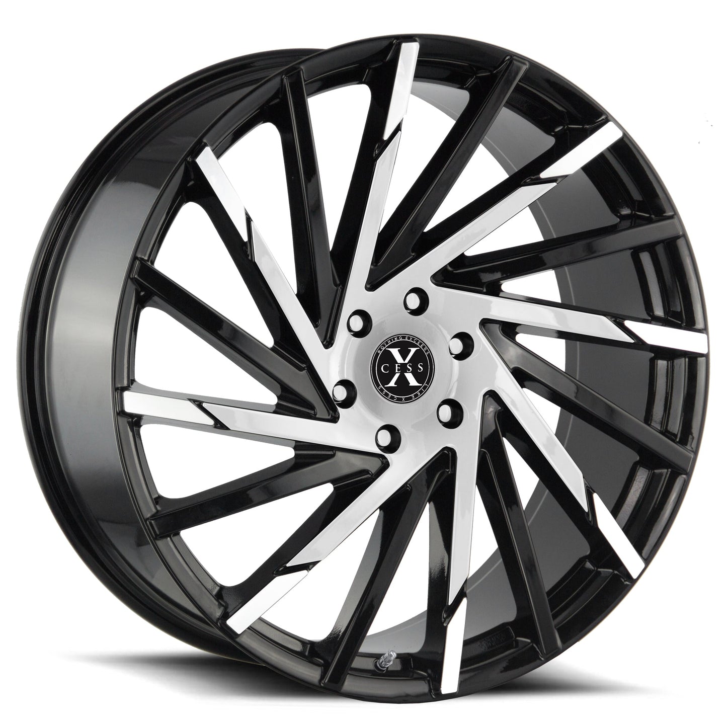 X02 Gloss Black Machined