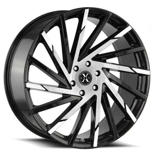 X02 Gloss Black Machined