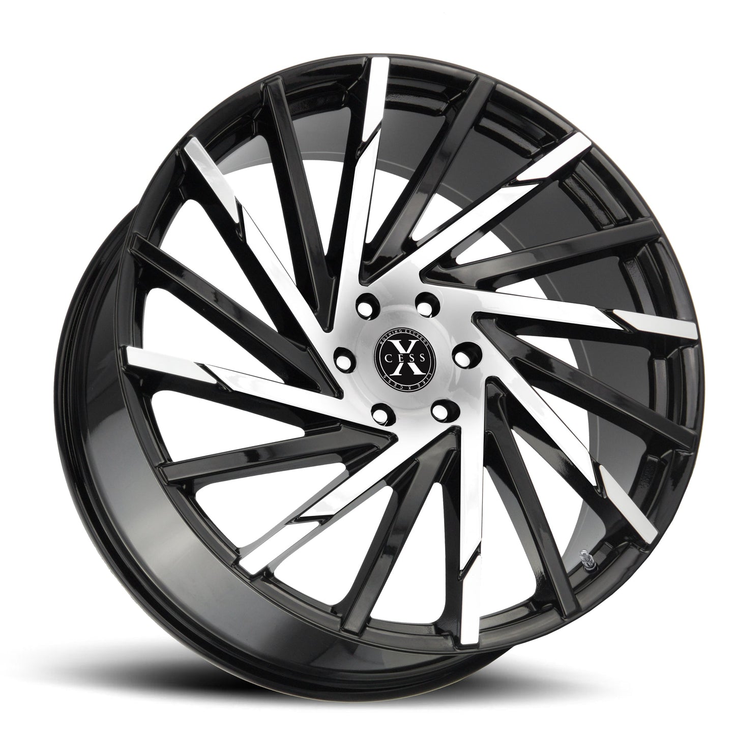 X02 Gloss Black Machined