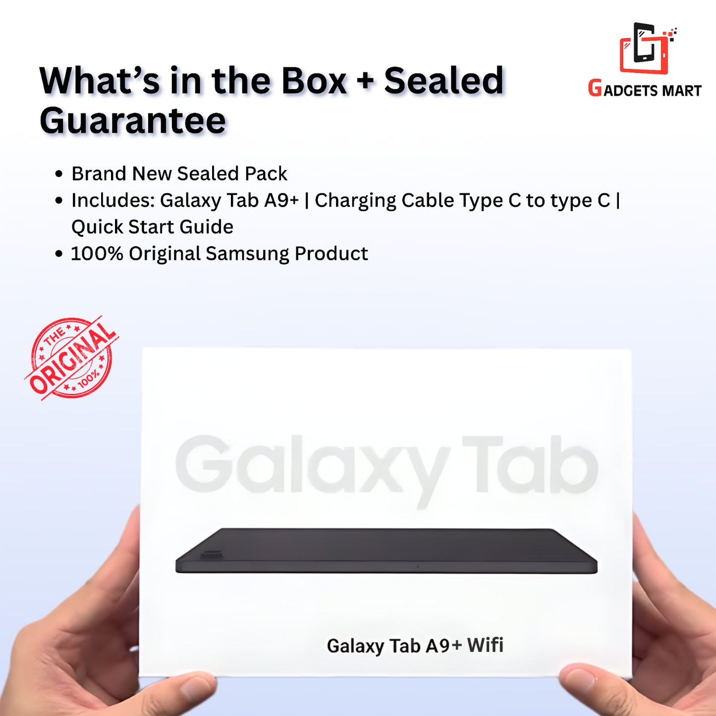 New Samsung Galaxy Tab A9+ plus 11"Inch Wifi-64Gb-128G