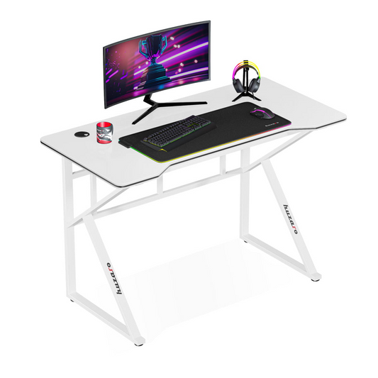 Huzaro Hero 1.6 Gamer asztal - Fehér (HZ-HERO 1.6 WHITE)